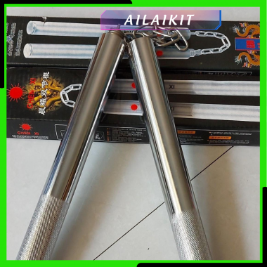 Côn Nhị Khúc Inox Dây Xích Ailaikit