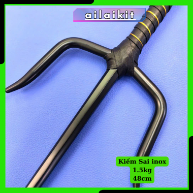 Kiếm Sai Karate Inox 48cm – Dụng Cụ Tập Luyện & Biểu Diễn Võ Thuật Ailaikit