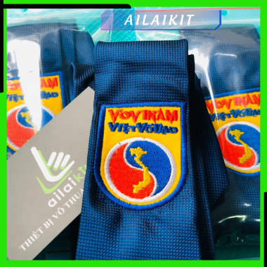 Cà Vạt Vovinam Thêu hoặc IN Logo Môn Phái, CLB Vovinam Ailaikit