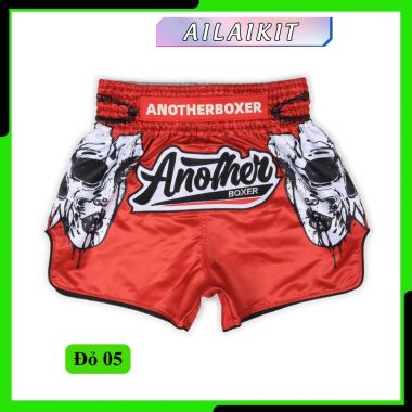 QUẦN MUAY THÁI ANOTHER BOXER MÀU ĐỎ ailaikit