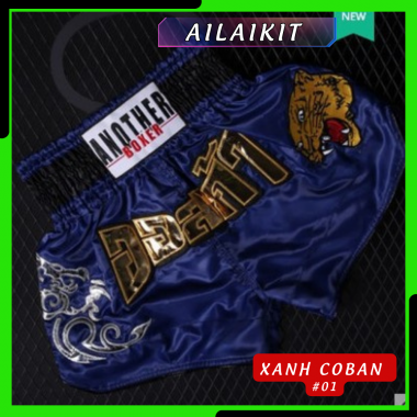 QUẦN MUAY THÁI ANOTHER BOXER MÀU XANH ailaikit