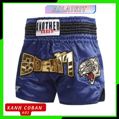 QUẦN MUAY THÁI ANOTHER BOXER MÀU XANH ailaikit
