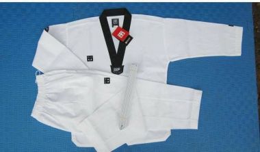 VÕ PHỤC TAEKWONDO THƯƠNG HIỆU MOOTO, VÕ PHỤC MOOTO FULL MÀU XANH,ĐEN,ĐỎ | Võ phục Taekwondo hiệu MOOTO vải sọc cao cấp ailaikit