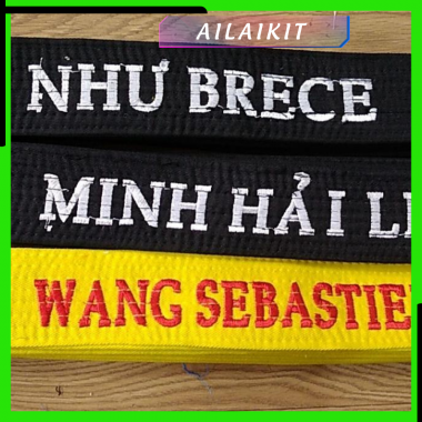 Đai Loại Tốt Thêu Theo ý Khách