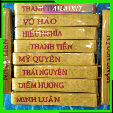 Đai Loại Tốt Thêu Theo ý Khách