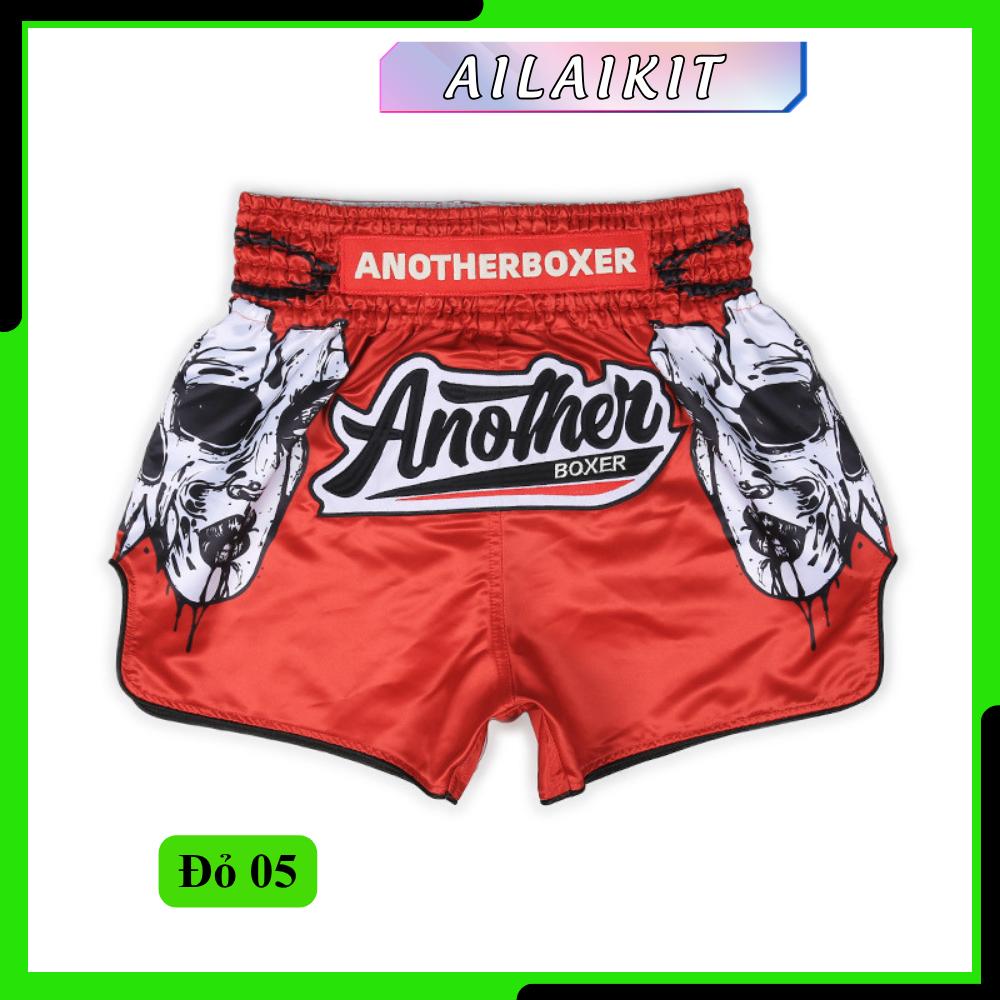 QUẦN MUAY THÁI ANOTHER BOXER MÀU ĐỎ ailaikit